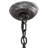 Antencio 3 - Light Gunmetal Cylinder Pendant