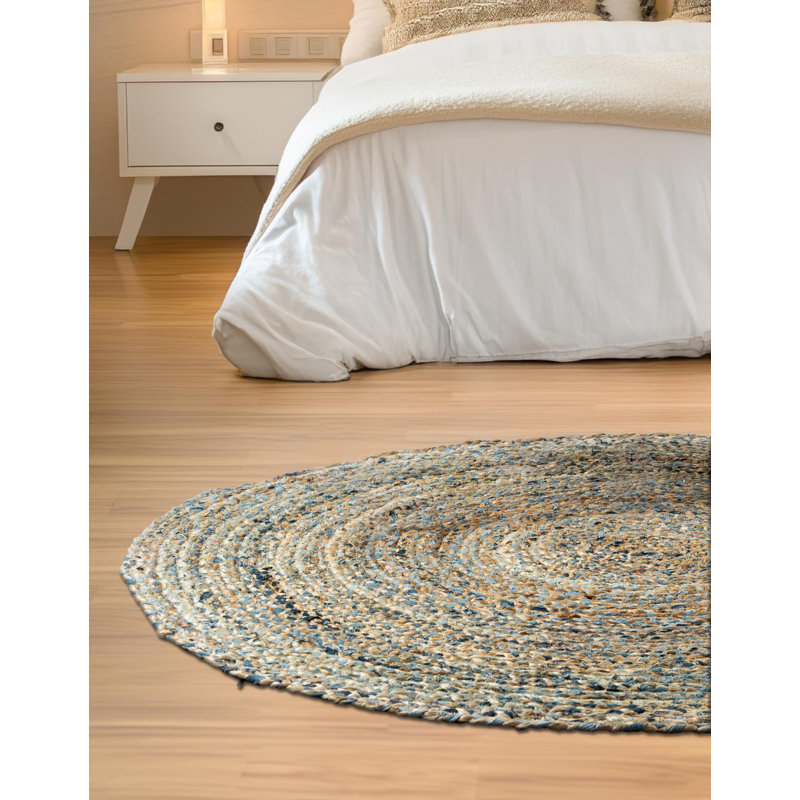 Alarik Animal Print Indoor Rug, Round 4'1"