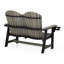 Banc Adirondack de 52 po, noir-880751561