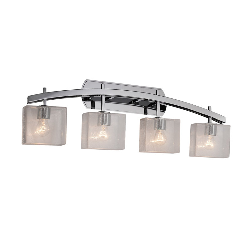 Casson 4 - Light Bath Bar, Polished Chrome, Weave