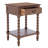 Solid Wood Top End Table with Storage-1683813239