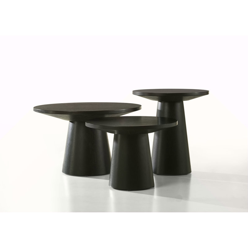 Ensemble de table basse, de bout et de console 3 pièces Jasper