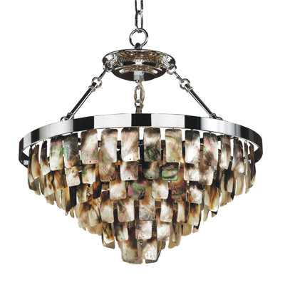 Lustre à plusieurs niveaux 6 lumières malibu