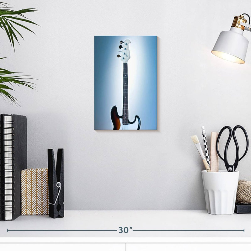 Guitare basse Abarca Cool, H 12 po x l 8 po