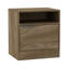 Swarn 114.3cm W Solid Wood Bedside Table-1067226263