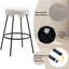 Tabouret de comptoir rembourré 26,97 po Kipten-1214027770