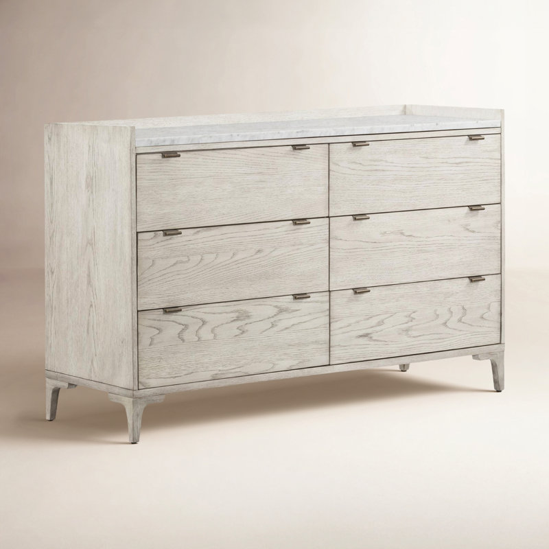 Viggo 6 Drawer 60" W Double Dresser