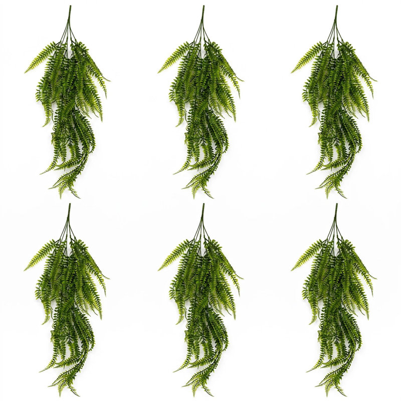 Hanging Plants x6 75 cm H Faux Plant