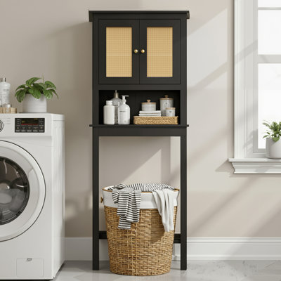Rangement autoportant au-dessus de la toilette de 63 po H