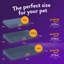 Slumberdown Orthopaedic Firm Support Crate Mattress Pet Bed-99340333-99340334