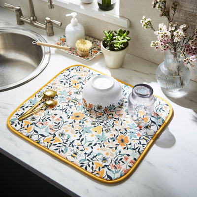 Bee Bloom Adjustable Polyester Drying Mat