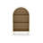 Arched 3-Shelf Bookcase