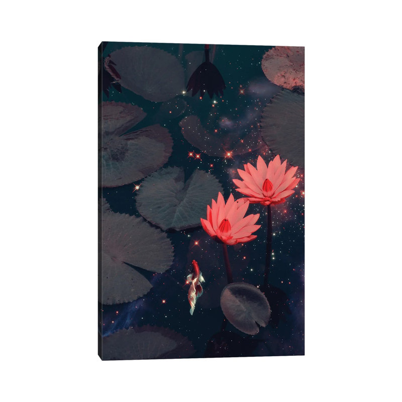 Swimming Through Space by Jonas Loose - Wrapped Canvas Print, 45.72cm H x 30.48cm W