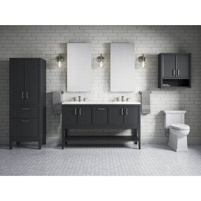 Winnow 70-In X 24-In Linen Tower