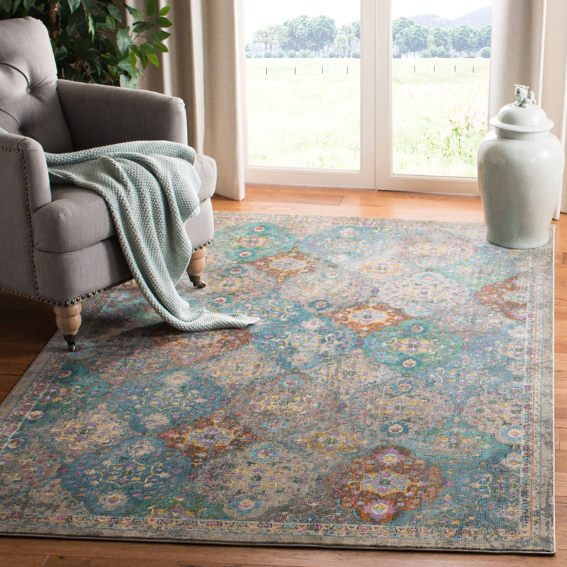 Matz Abstract Area Rug, Rectangle 122 x 183 cm