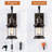 Rustic Wall Lamps, Lantern Wall Sconce Plug In Oil Rubbed Bronze Antique Wall Sconce Fixtures Farmhouse Interior Wall Lighting (2 Pack)