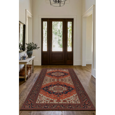 Tapis en coton imprimé chenille Guria