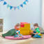6-Piece Soft Play for Toddlers to Climb, Crawl, Slide