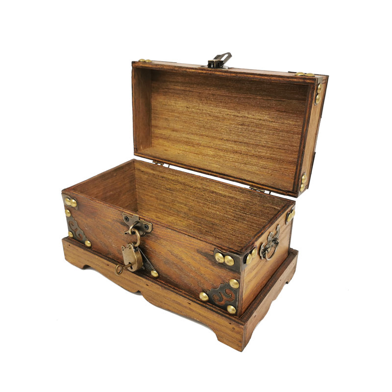 Wooden Decorative Trunk