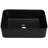 Rectangular Ceramic Vessel Bathroom Sink 19"x15"x5.5" - Black Widely Applied Utilized