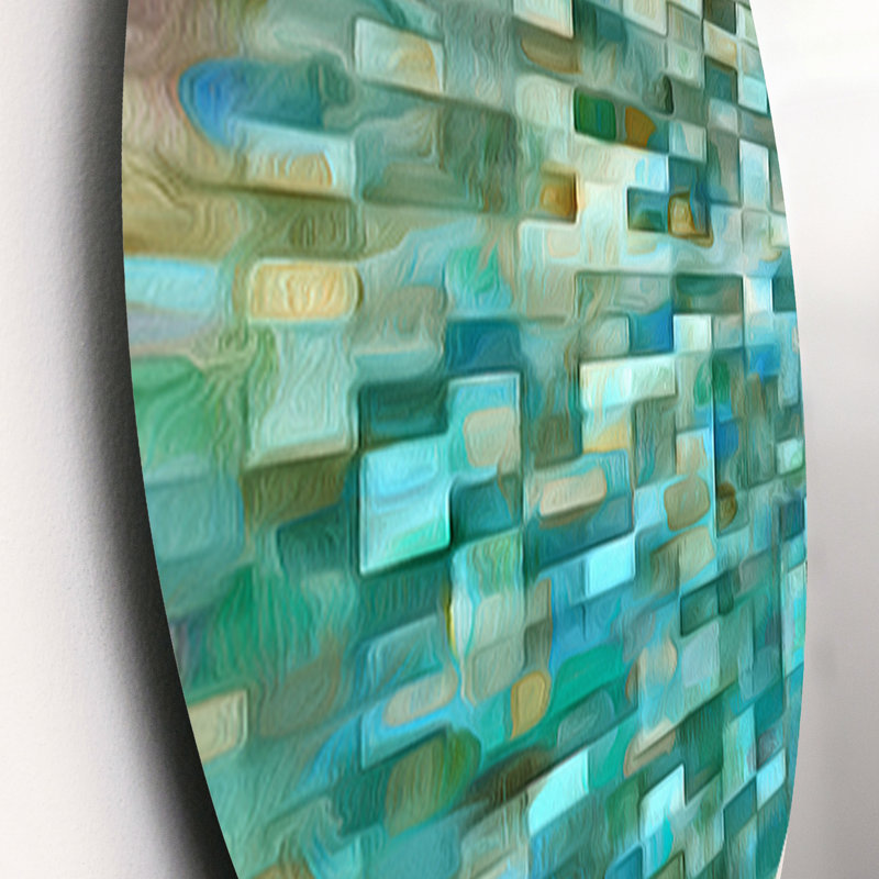 " Blocked Abstract " 3 - Pieces