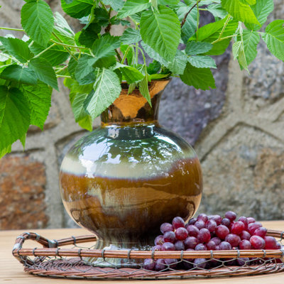 Patina Verde Globular Table Vase