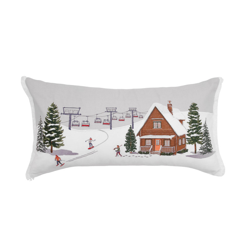 Coussin intérieur Ski Lodge