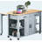 47 inch Kitchen Island with Extendable Dining Table, Rubber Wood Veneer Kitchen Table with Internal Storage Rack, Power Outlet, Kitchen island with Storage 2 Drawers 2 Cabinet,Grey Blue-129123378