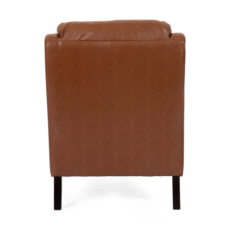 Fauteuil club moderne, Marron clair
