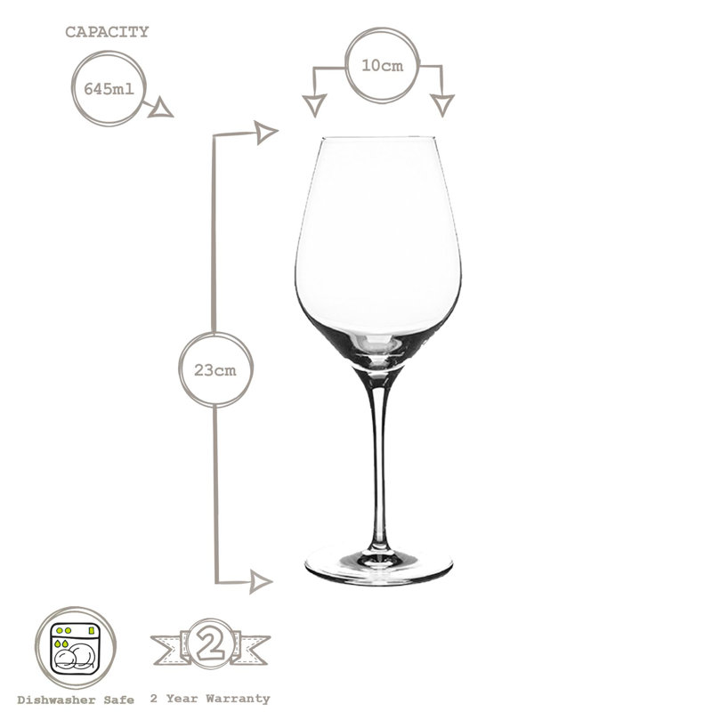 Fordham 645ml Wine Glass, 6