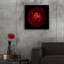 Art mural épique «Red Flower on Black 05» par Tom Quartermaine-101672287