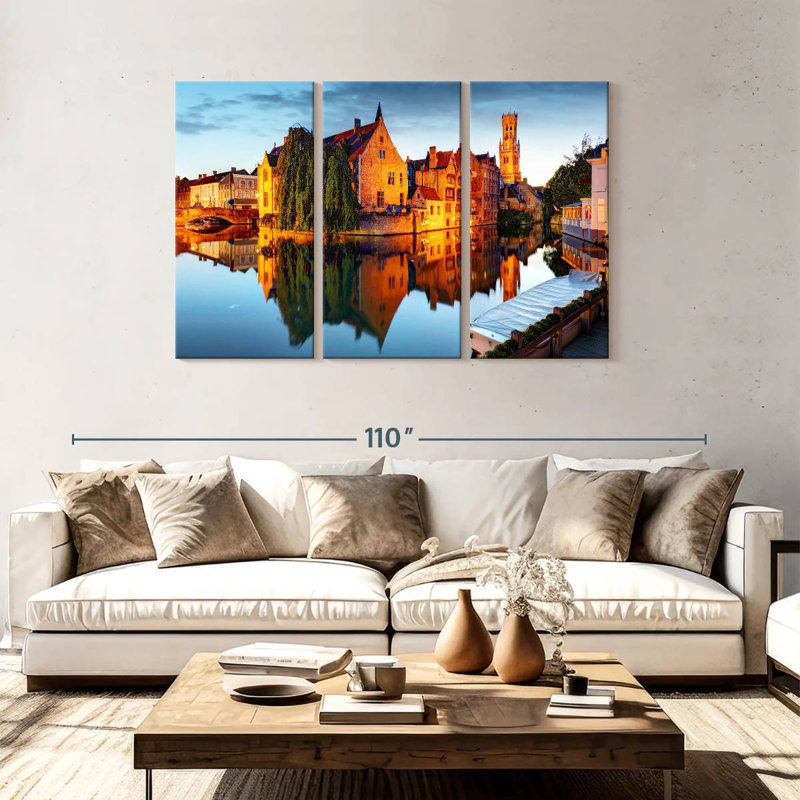 Bruges River Reflections