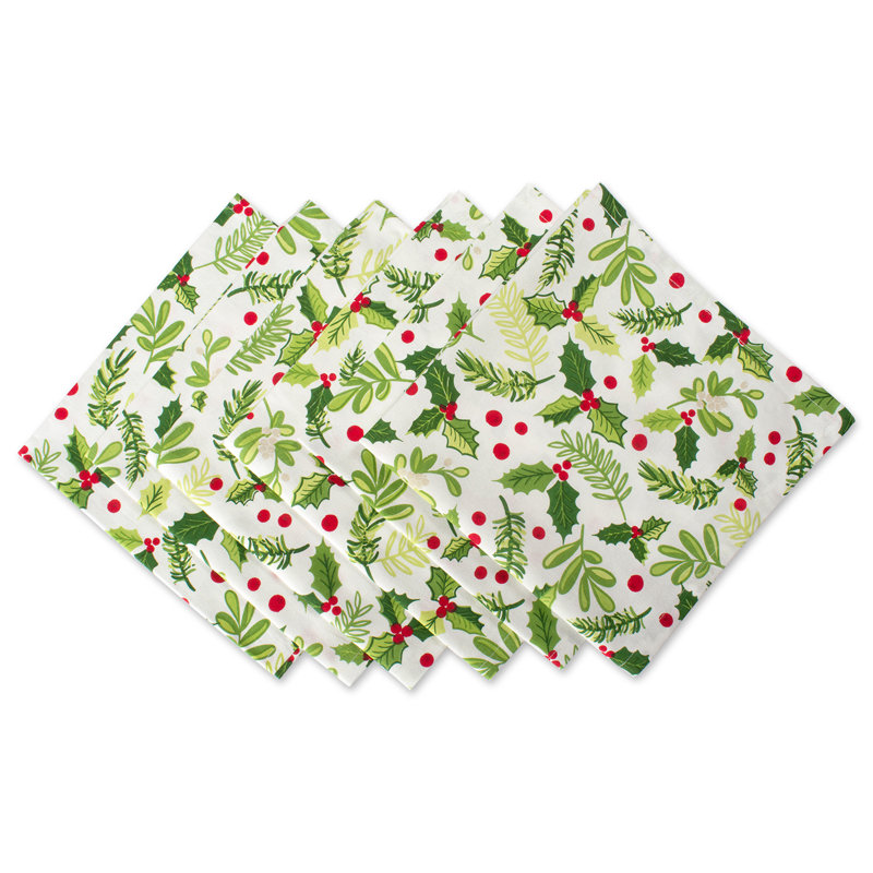 Serviette 20 po boughs print Mcmanis