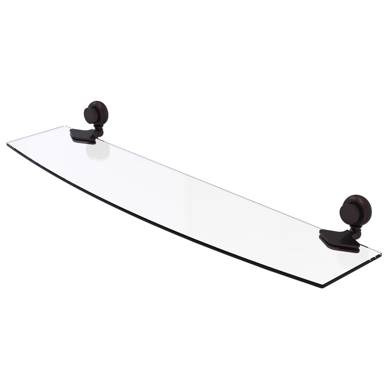 Venus Bracket Shelf, Antique Bronze, 24" W x 5" L