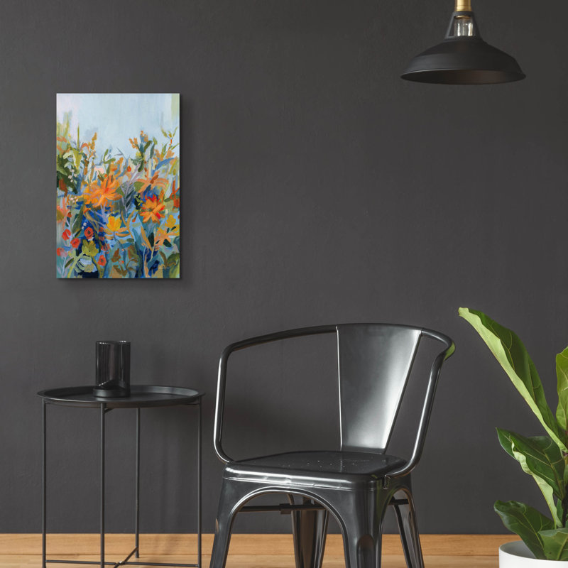 «Blue Spring» par Pamela Munger, art mural en verre acrylique, H 24 po x l 16 po x P 0,2 po
