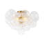 Plafonnier semi-encastré 2 lumières Ornate Glam