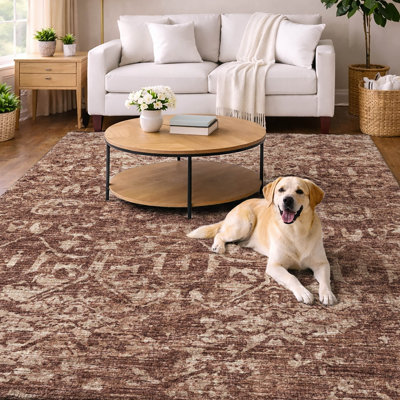 Premium Machine Washable Dream Shag ADS40 Serpentine Rug