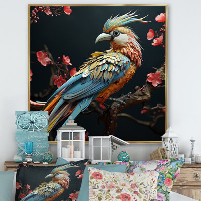 «Bird Expressionist Freedom I» sur toile