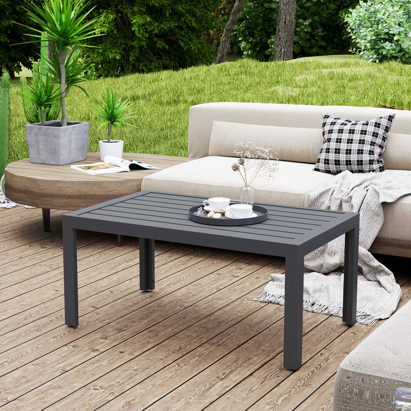 Rectangular 101.5Cm L Outdoor Coffee Table