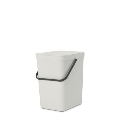 Brabantia Sort & Go Plastic Recycling Bin, 6.6 Gallon