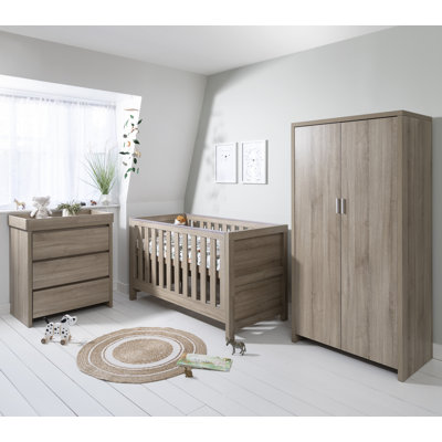 Tutti Bambini Modena 3-Piece Nursery Furniture Room Set