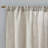 Kyler Natural Linen Blend Light Filtering Curtain Panel Pair 52x84"-1576360648
