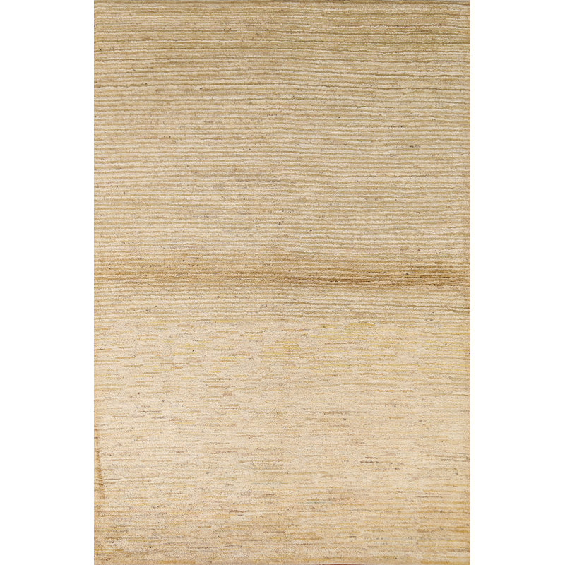 Striped Gabbeh Oriental Area Rug 4x6
