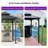 Metal Patio Aluminum Grill Gazebo with Double Galvanized Steel Roof for BBQ-108574898