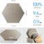 12-Pack Acoustic Wall Panels, Hexagon Sound Absorbing Acoustic Panels, 12" X 10" X 0.4"Decorative Soundproof Panels for Walls and Ceilings  (Set of 12)-398628701