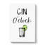 Gin OClock - Wrapped Canvas-61886822