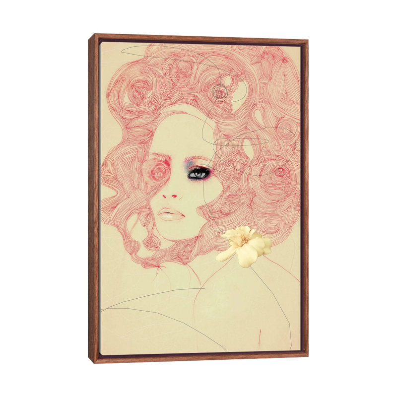 Cricket by Leigh Viner - Print on Canvas, 66.04 cm H x 45.72 cm W, Classic Brown Wood Framed Canvas