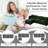 Madteos 105"W Modular Chenille LAF RAF Sectional, Sofa Couch, 3 Seater-1200423821
