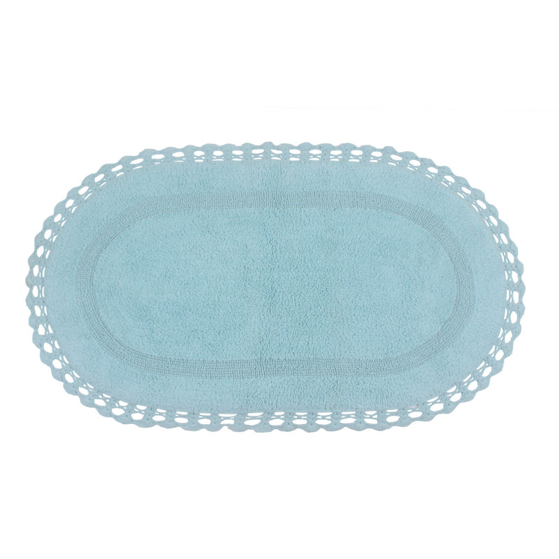 Tapis de bain doux, Aigue-marine, l 24 po x L 40 po
