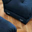 Canapé Milano LSF avec 3 coussins - bleu-698493315